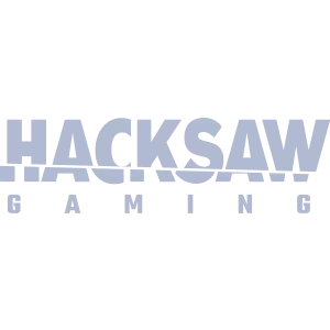 Hacksaw Gaming logo.